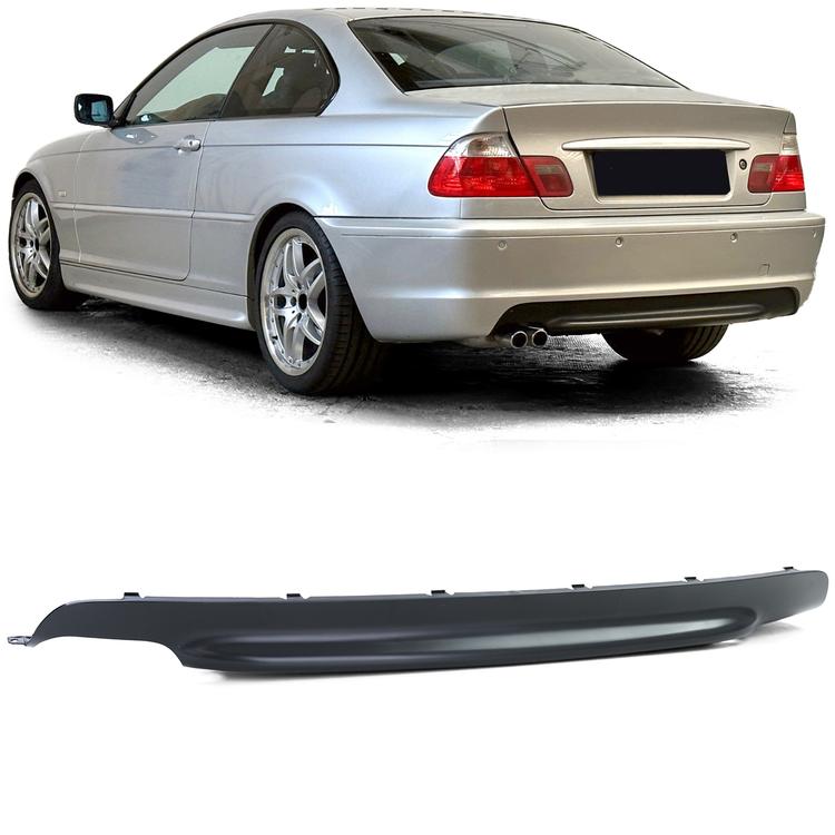 Diffusor för BMW E46 M-Paket Coupe cabriolet sedan Touring
