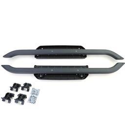 Sort sidesteps i aluminium til Land Rover Defender L663 90