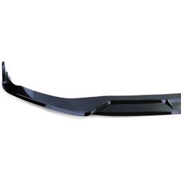 Frontspoiler blank svart til Mercedes C-klasse W206 Sedan og S206 Stasjonsvogn fra 2021 med AMG-Line-støtfanger - 7