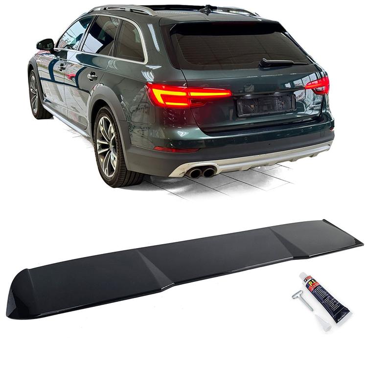 Blanksvart Takvinge Audi A4 B8 Allroad