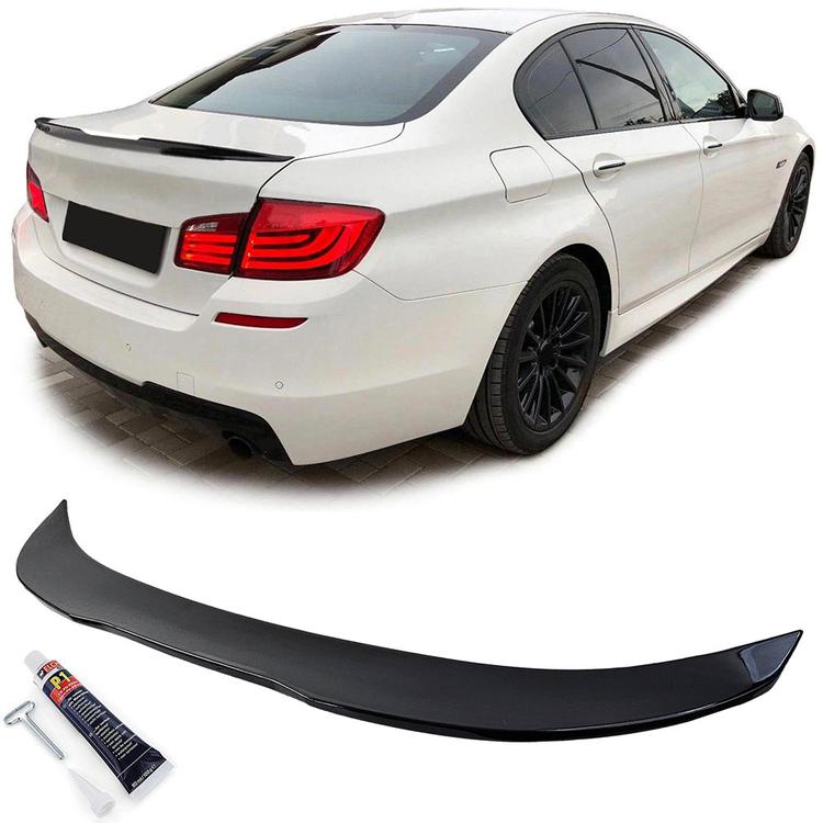 Gloss Black Spoiler BMW 5 Series F10 sedan