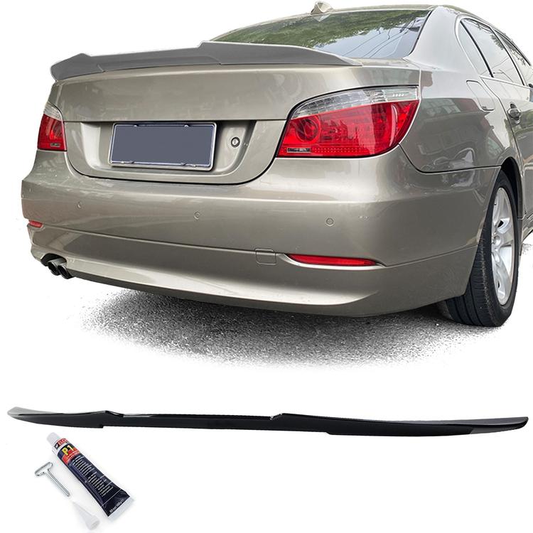 Gloss Black Spoiler BMW 5 Series E60 sedan