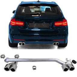 4-putken ulkonäkö BMW 3-sarja F30 F31