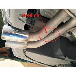 4-putken ulkonäkö BMW 3-sarja F30 F31
