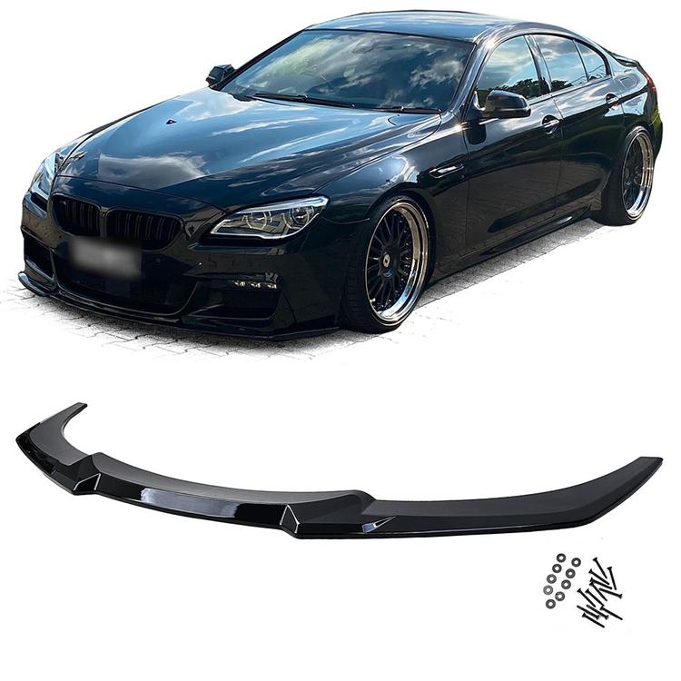 Blanksvart Spoilerleppe BMW 6-Serie F12 F13 F06