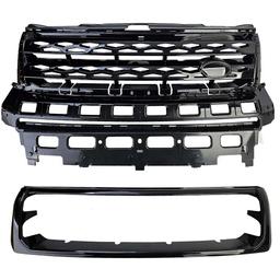 Blank sort grill til Land Rover Freelander 2