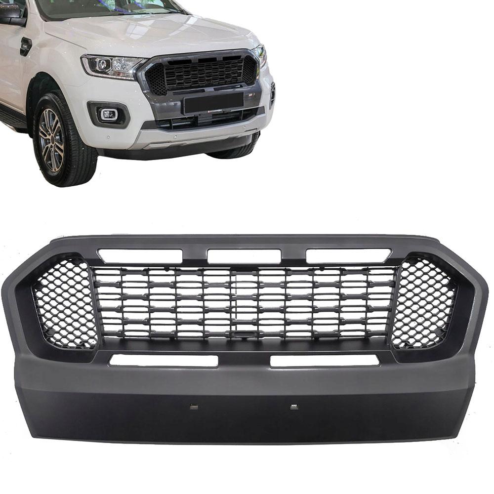 Sort honeycomb-grill til Ford Ranger T7