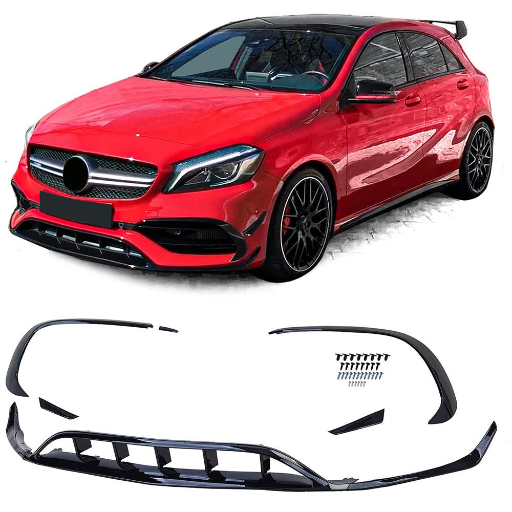 Spoilerin huuli Aero Flapsilla Mercedes A-Sarja W176