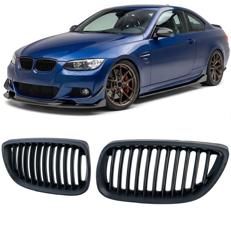 Njurar sportutförande svart till BMW 3-Serie E92 E93 2006-2010