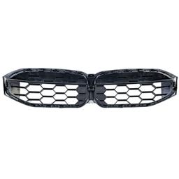 Njurar honeycomb-design Performance-design svart/krom till BMW 3-Serie G20 G21 LCI från 2022 - 6