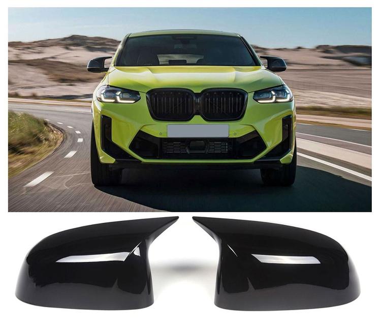 Blanksvart Spegelkåpor BMW X3 / X4 / X5 / X6 / X7
