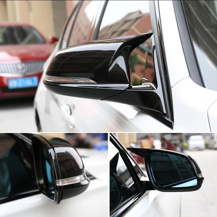 Blanksvart Spegelkåpor BMW F39, F48, G29, F40, F44