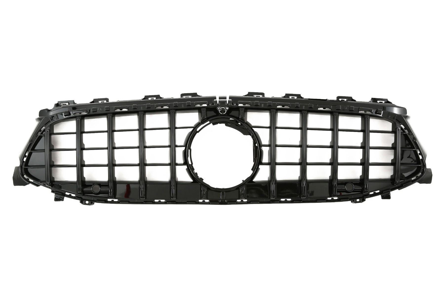Blanksvart sportgrill till Mercedes W118 C118 PANAMERICANA AMG GT OPTIK
