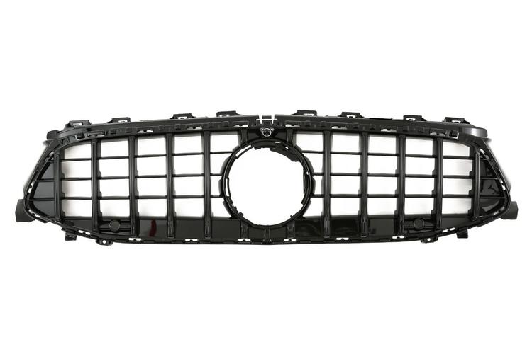 Gloss black sports grille for Mercedes W118 C118 PANAMERICANA AMG GT OPTIK