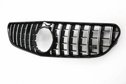 Blanksvart/Krom Grill Mercedes W217 S63 S65