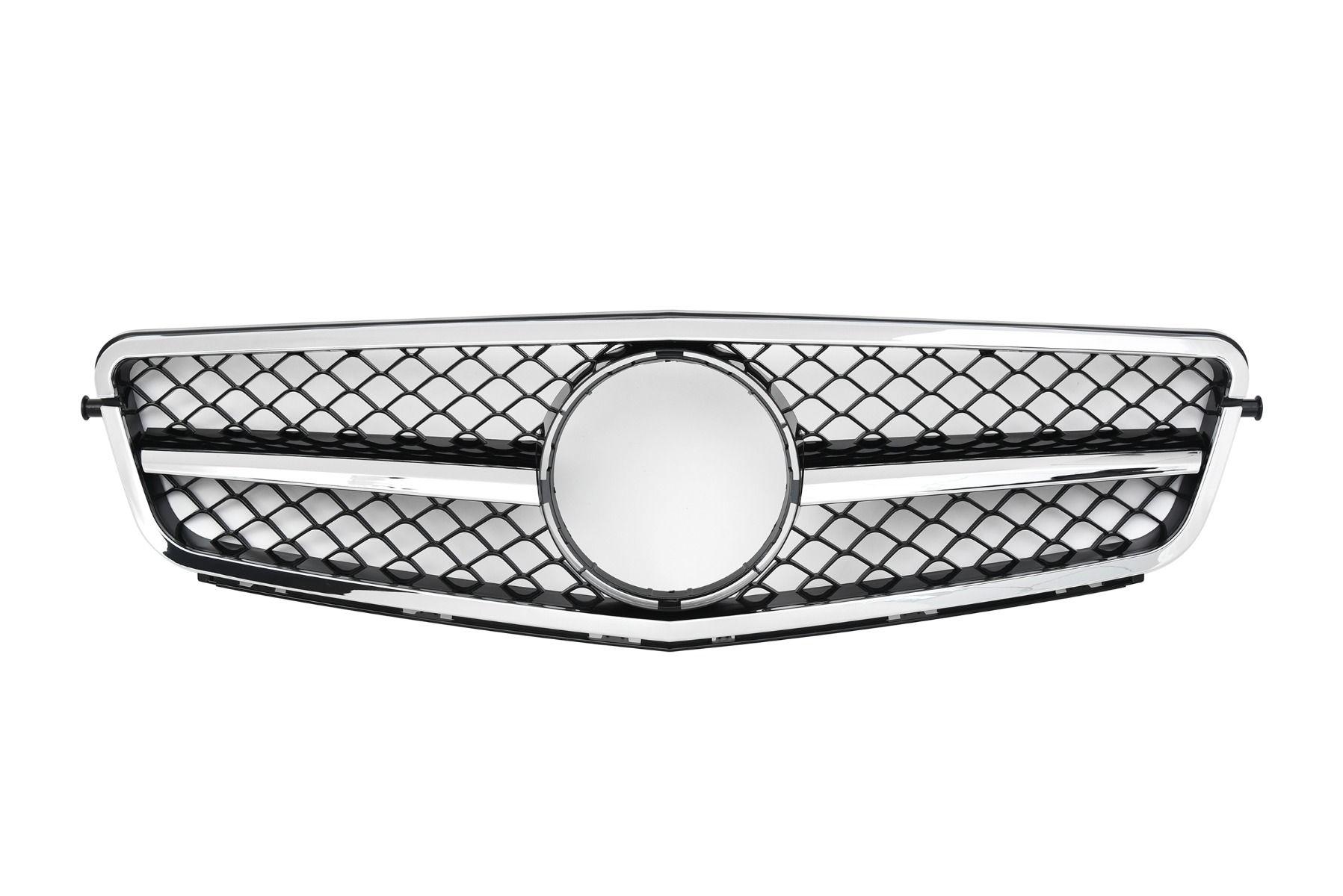 Grill Mercedes W204 Sort C63 2010 Look