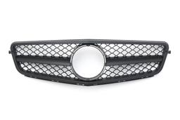 Mattsvart grill för Mercedes W204
