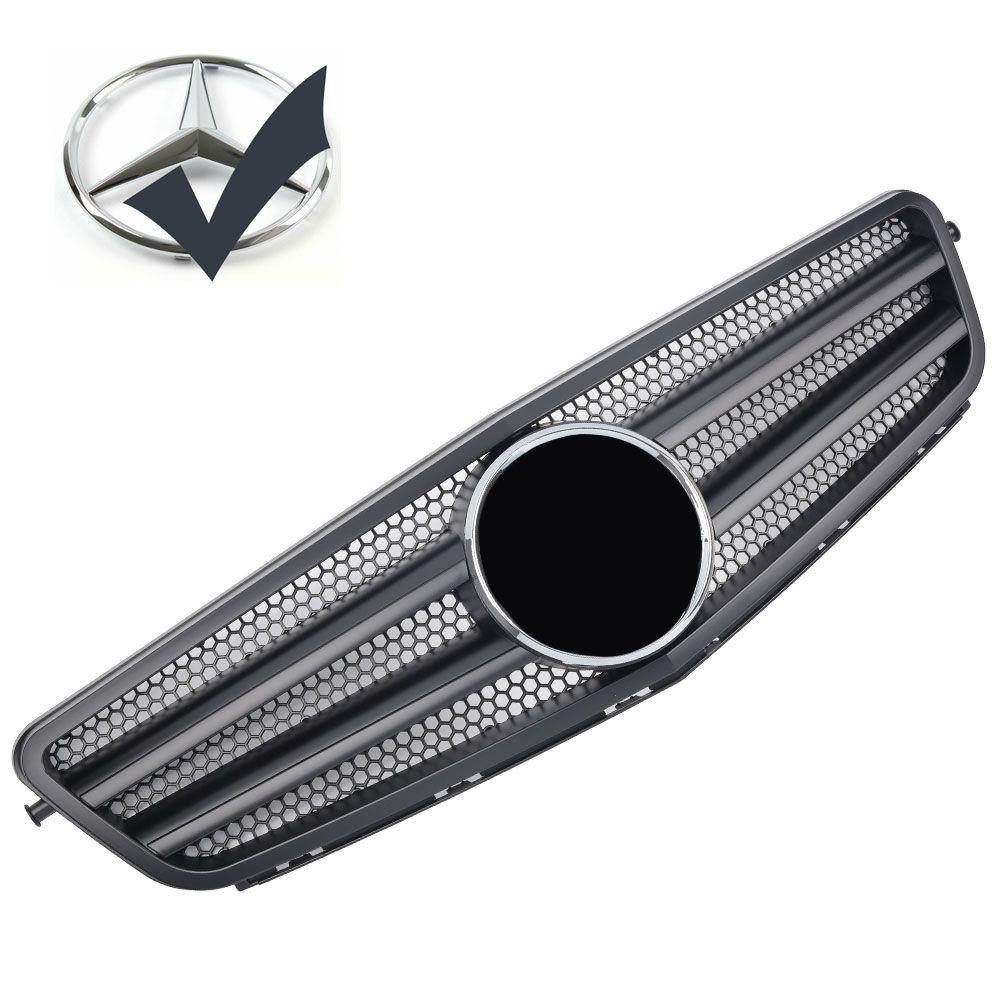 Helsvart grill Mercedes W204 C-klass