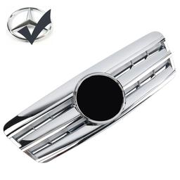 Krom silver grill Mercedes CLK W208