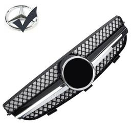 Krom svart grill för Mercedes CLK W209