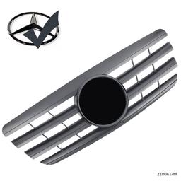 Mattsvart grill Mercedes W210