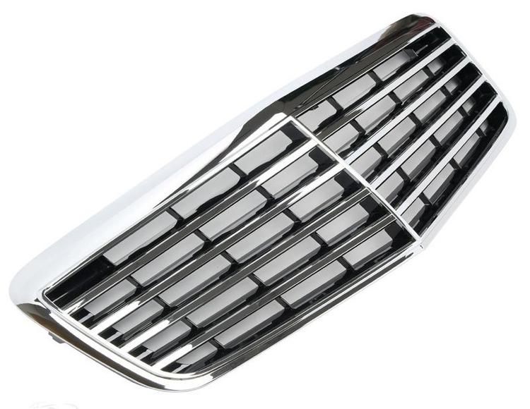Kromad grill för Mercedes W211 2006-2009