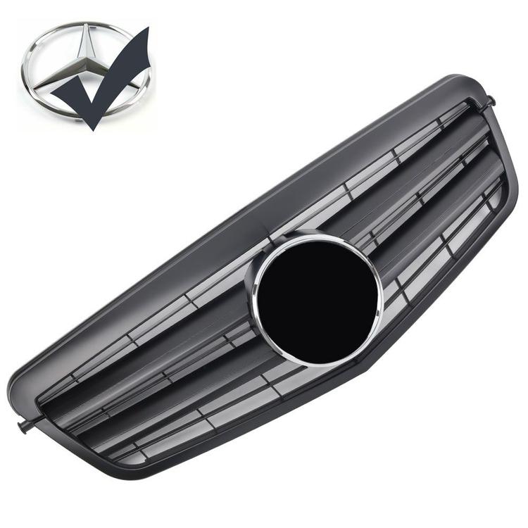Mercedes W212 Styling grill mattsvart