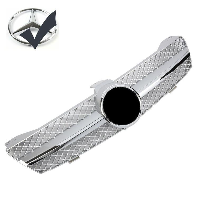 Krom silver grill Mercedes CLS W219
