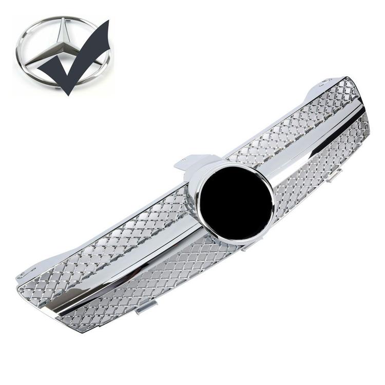Kromad grill för Mercedes CLS W218