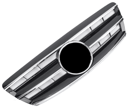 Krom svart grill för Mercedes W220 2003-2006
