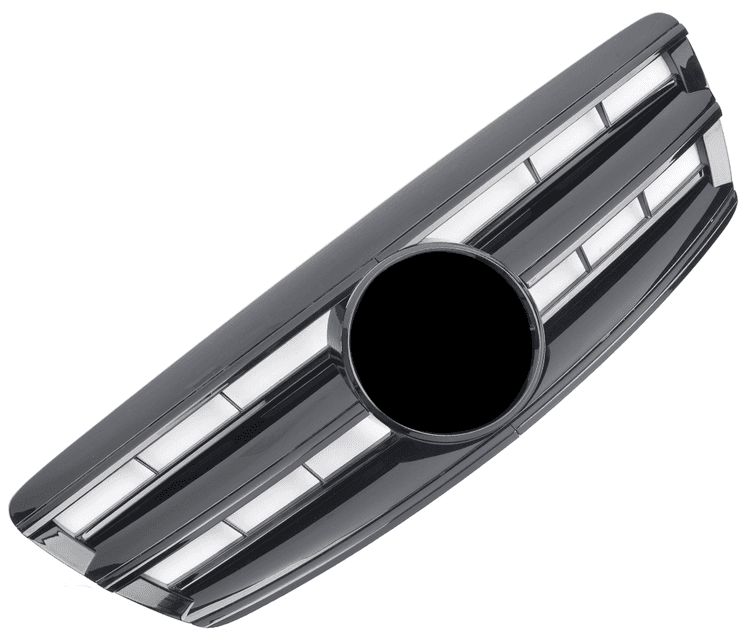 Blanksvart grill Mercedes W220 S-Klass 2003-2006