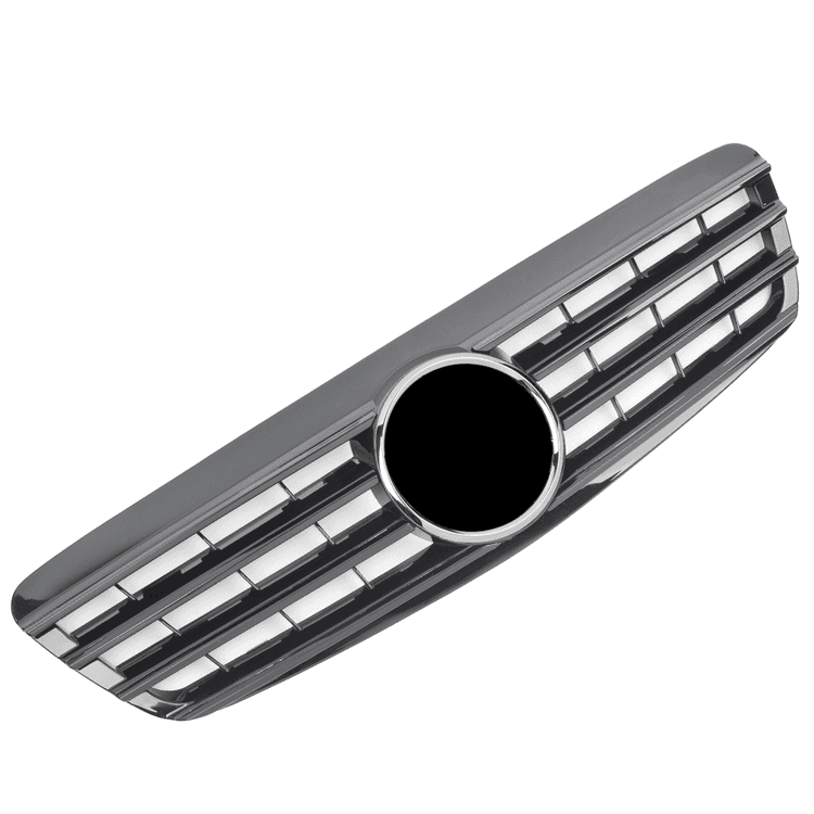 Blanksvart grill Mercedes W220 S-Klass