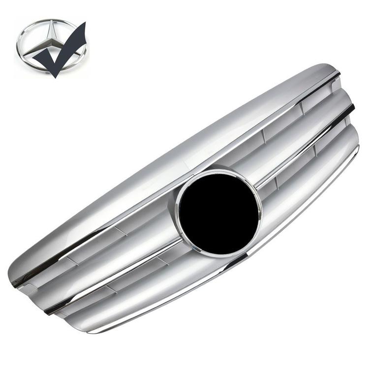 Silver grill Mercedes W221 S-Klass