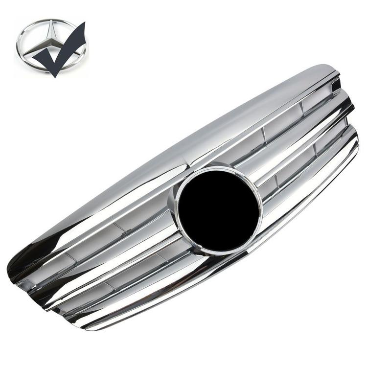Kromad grill för Mercedes S-Klass W221