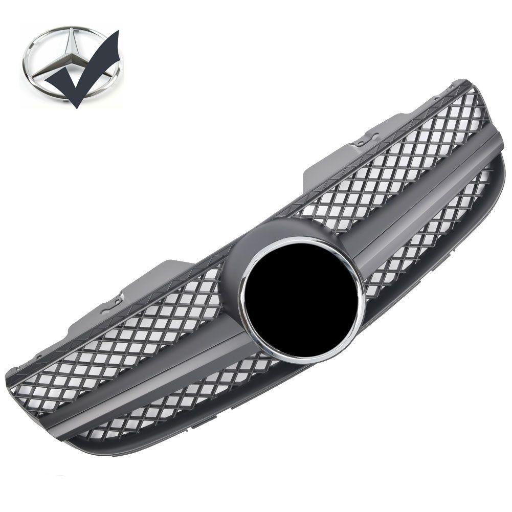 Mattsvart grill Mercedes SL R230