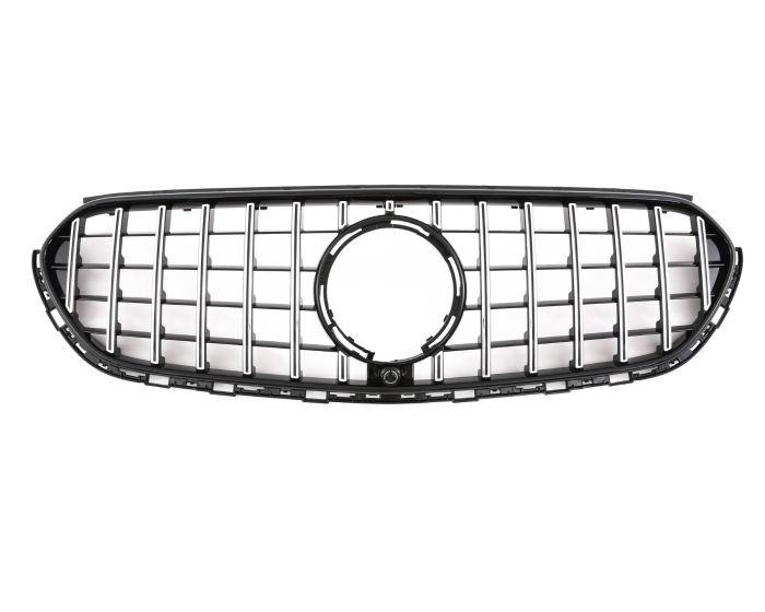 Blanksvart/Krom Grill Mercedes GLC X253 C253
