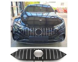 Svart/Krom Grill Mercedes EQE AMG-Line