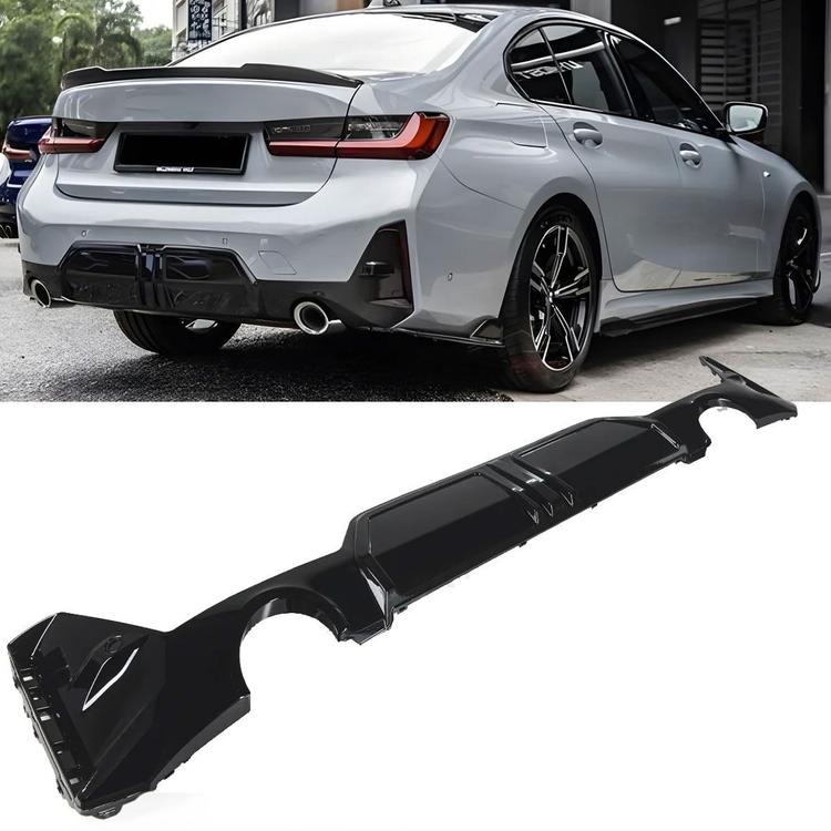 Blanksort diffusor BMW 3-serie G20 / G21 M-Sport
