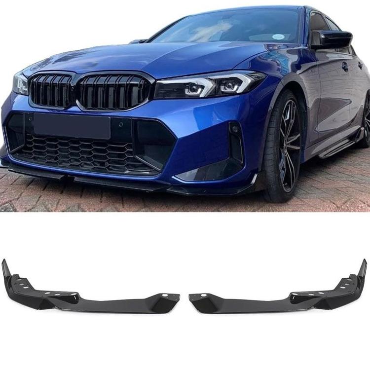 Gloss black front splitter BMW 3 Series G20 G21 M-Sport