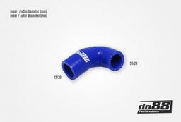 do88 Audi S2 RS2 ABY ADU 1992-1996 Tomgångsmotorslangar Svart