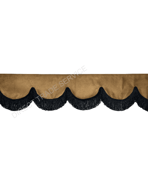 Black/Brown Windshield Curtain