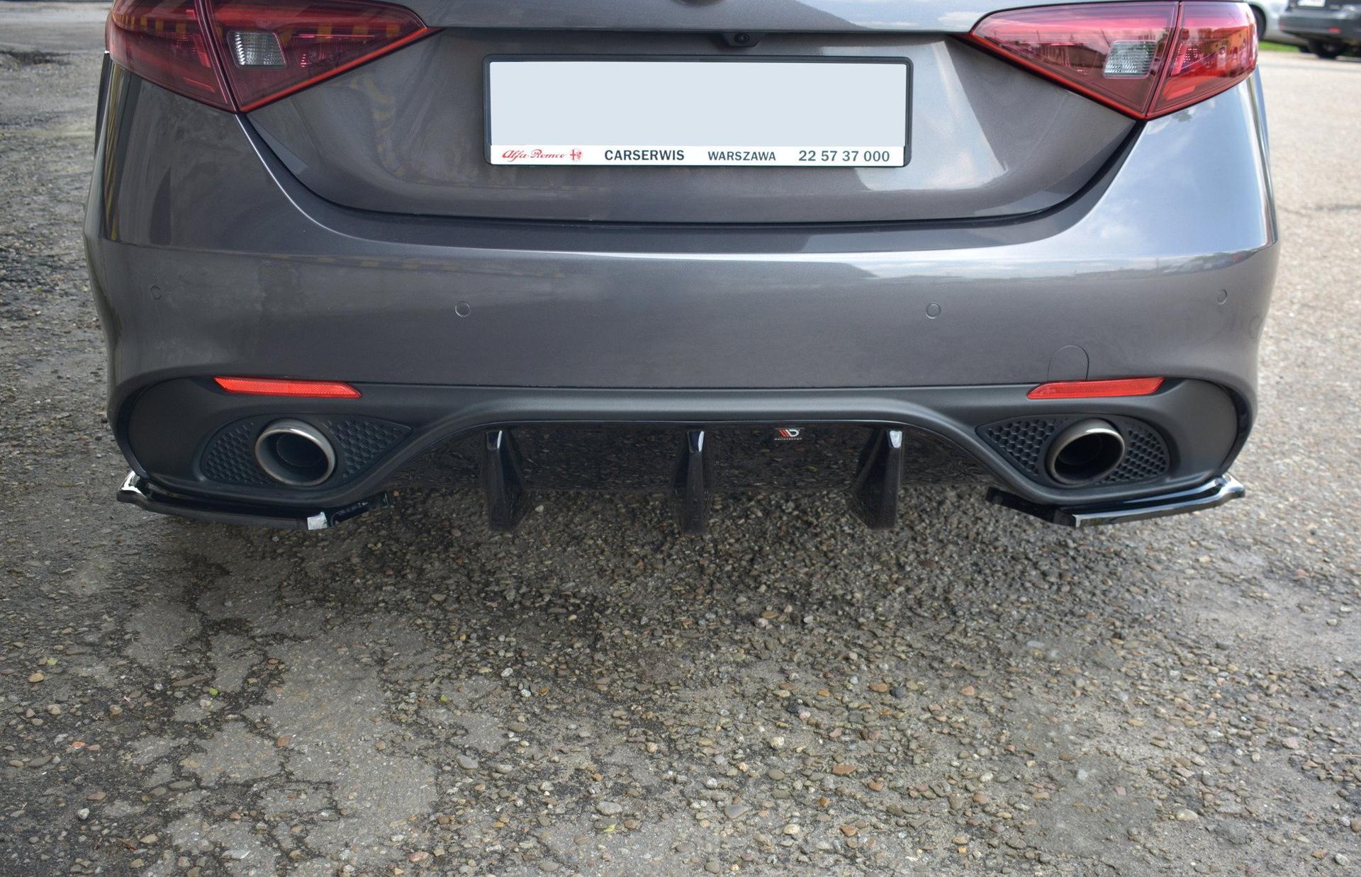 Maxton Design Splitters Alfa Romeo Giulia Veloce 