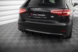 Maxton Design Diffuser Audi A3 Sportback 8V Facelift (version With ONE Exhaust TIP ON Single Side)