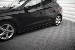 Maxton Design Sivuhelmat Audi A3 Sportback 8V Facelift