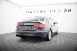 Maxton Design Diffuser Audi A4 B8 Facelift (single Side Dual Exhaust Version)