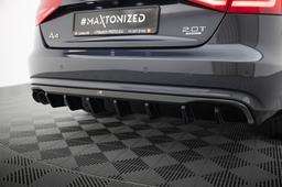 Maxton Design Diffuser Audi A4 B8 Facelift (single Side Dual Exhaust Version)