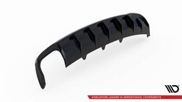 Maxton Design Diffuser Audi A4 B8 Facelift (single Side Dual Exhaust Version)