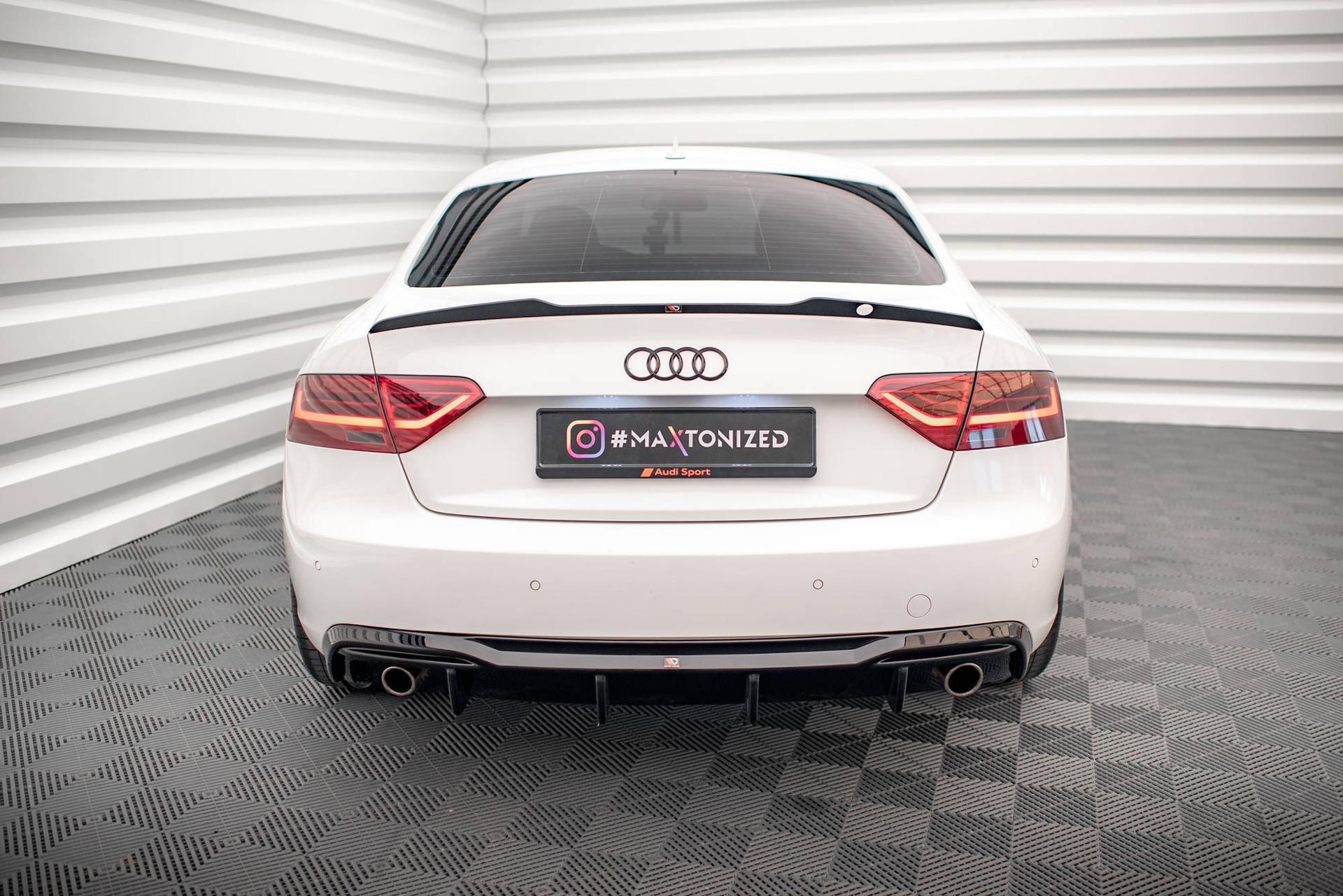 Maxton Design Diffuusori Audi A5 8T Facelift (version With Single Exhausts ON Both Sides)