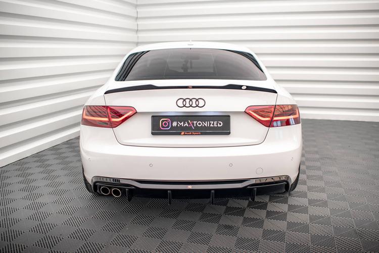 Maxton Design Diffuusori Audi A5 8T Facelift (version With Dual Exhausts ON ONE Side)
