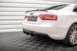 Maxton Design Diffuser Audi A5 8T Facelift (version With Dual Exhausts ON ONE Side)